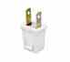 Leviton 123-PW 10 Amp Plug Turkey