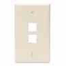 Leviton 41080-2BP Brown Wallplate Box Mount 2 Turkey