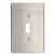 Leviton 84101-40 Toggle Wallplate Turkey