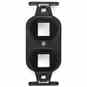 Leviton 41087-2EP Multimedia Duplex Wallplate Insert Turkey