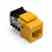 Leviton 41108-RY3 Jack Cat 3 8p8c Yellow Turkey