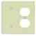 Leviton 86087 Combo Wallplate Turkey