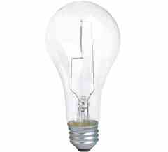 Philips Lighting 200A / CL 120 / 130V 200A/CL 120/130V 200 Watt Bulb A23 Clear Incandescent Turkey