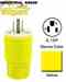 Leviton 14W47 15 Amp Watertight Plug Turkey