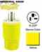Leviton 14W48 20 Amp Watertight Plug Turkey