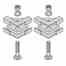 Cooper B-line SB2101AYZ Cooper B-Line  Horizontal Tee Splice Kit Turkey