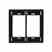 Leviton 41290-DME W/plt D/g Bz Mod Mm Blk Turkey