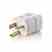 Leviton 8356-V 20 Amp Hospital Grade Plug Turkey