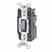 Leviton 1257-GY Momentary Toggle Switch Turkey