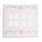Leviton 42080-8IP Wallplate 8 Turkey