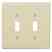 Leviton PJ2-GY Toggle Wallplate Turkey