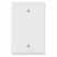 Leviton PJ13-W Blank Wallplate Turkey
