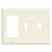 Leviton PJ226-W Comb Wallplate Turkey