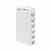 Leviton 41089-6WP White QuickPort Surface Mount Housing 6 Turkey