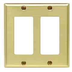 Leviton 81409-PB Decora/GFCI Wallplate Turkey