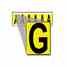 Brady 1550-G 15 Series Number & Letter Card Turkey