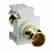 Leviton 40832-BW Adpt Bnc Gold White Turkey