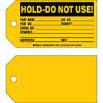 Brady 86752 Production Status Tags Turkey