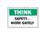 Brady 25337 Safety Slogans Sign Turkey
