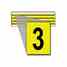 Brady 3400-3 34 Series Number & Letter Card Turkey