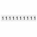 Brady 9713-1 97 Series Number & Letter Card Turkey