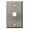 Leviton 4108W-SP QuickPort Telephone Wall Jack Turkey