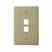 Leviton 41091-2IN W/plt 2 Turkey