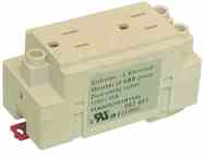 Abb 1SNA 892 461 R1500 ABB Entrelec  3W 15A 125V DIN Rail Mountable Duplex Rectacle Turkey