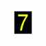Brady 5905-7 lite Reflective Numbers & Letters Turkey