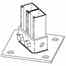 Cooper B-line B281AZN Cooper B-Line  BLI  POST BASE FOR 1 5 Turkey