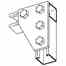 Cooper B-line B142GRN Cooper B-Line  Four Hole Corner Gusset Plate Turkey