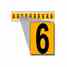 Brady 6560-6 Outdoor Numbers & Letters Turkey