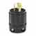 Leviton 4720-CB #1cd/lck Plug L5 Turkey