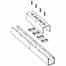 Cooper B-line B166-22ZN Cooper B-Line  Four Hole Splice Clevis Turkey