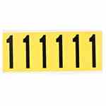 Brady 3450-1 34 Series Number & Letter Card Turkey
