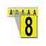 Brady 3460-8 34 Series Number & Letter Card Turkey
