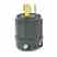 Leviton 2611-B Ind/lkg Plug Turkey