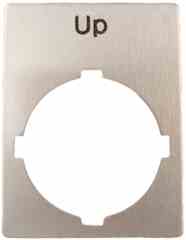Abb SK 615 552-32 ABB  22mm Legend Plate Turkey