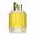 Leviton 2611-CY Ind/lkg Plug Turkey