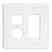 Leviton PJ826-T Comb Wallplate Turkey