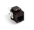 Leviton 61110-RB6 Brown Cat 6 QuickPort Snap Turkey