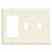 Leviton 80421-T Comb Wallplate Turkey