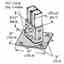 Cooper B-line B281HDG Cooper B-Line  Post Base Turkey