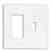 Leviton 80309-SE Screwless Plate Turkey