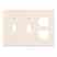 Leviton 78021 Comb Wallplate Turkey