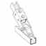 Cooper B-line B634ZN Cooper B-Line  Single Channel Adjustable Brace Turkey