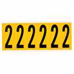 Brady 1534-2 15 Series Number & Letter Card Turkey
