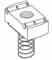 Cooper B-line N228SS6 Cooper B-Line  Spring Nut Turkey