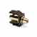 Leviton 40830-BBE Jack Rca Spkr W/red Brn Turkey