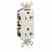 Leviton 16352-T 20A Decora Duplex Receptacle Turkey